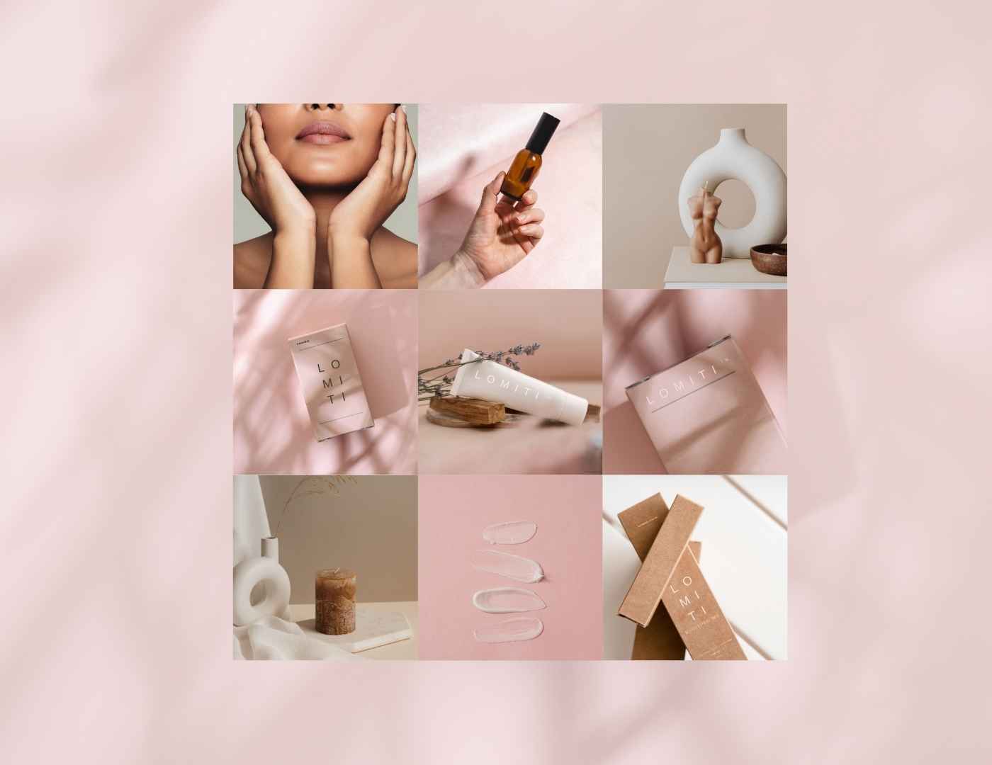 social media lomiti template graphic design